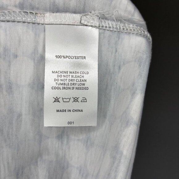 OUKU NEW Crew Neck Sparkling Glitter Money Tee Mens L Long Sleeve - Picture 6 of 8